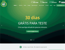 Tablet Screenshot of lojasvirtuais-br.com.br
